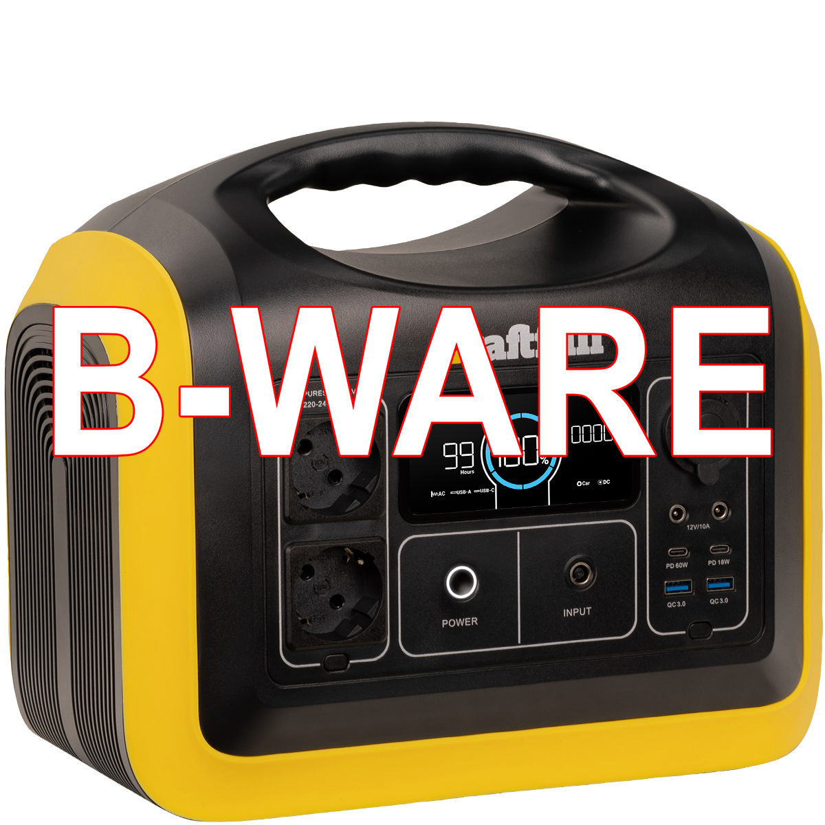 B-Ware Craftfull Powerstation Adventure CP-1200, 992 Wh, 1.200 Watt ...