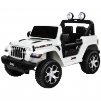 01-startbild-kinder-elektroauto-weiss-actionbikes-motors-jeep-wrangler-rubicon - Farbe: Weiß