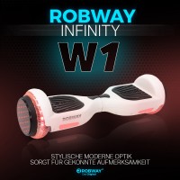 hoverboard-weis-robway-wi - Farbe: Weiß Matt Infinity RG1