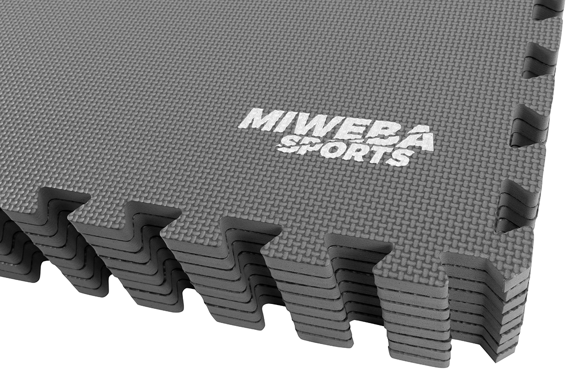 Bodenschutzmatte BS100: Miweba Sports Fitness-Unterlegmatte