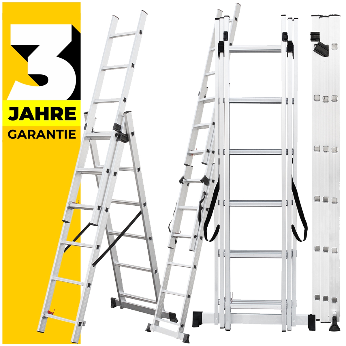 Craftfull Teleskopleiter Deutsche Qualitatsmarke 3 Jahre Garantie Miweba De